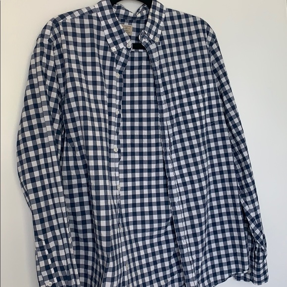 J crew gingham shirt - Picture 1 of 2